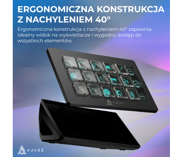 Ajazz AKP153E USB czarny - 1536405 - zdjęcie 12